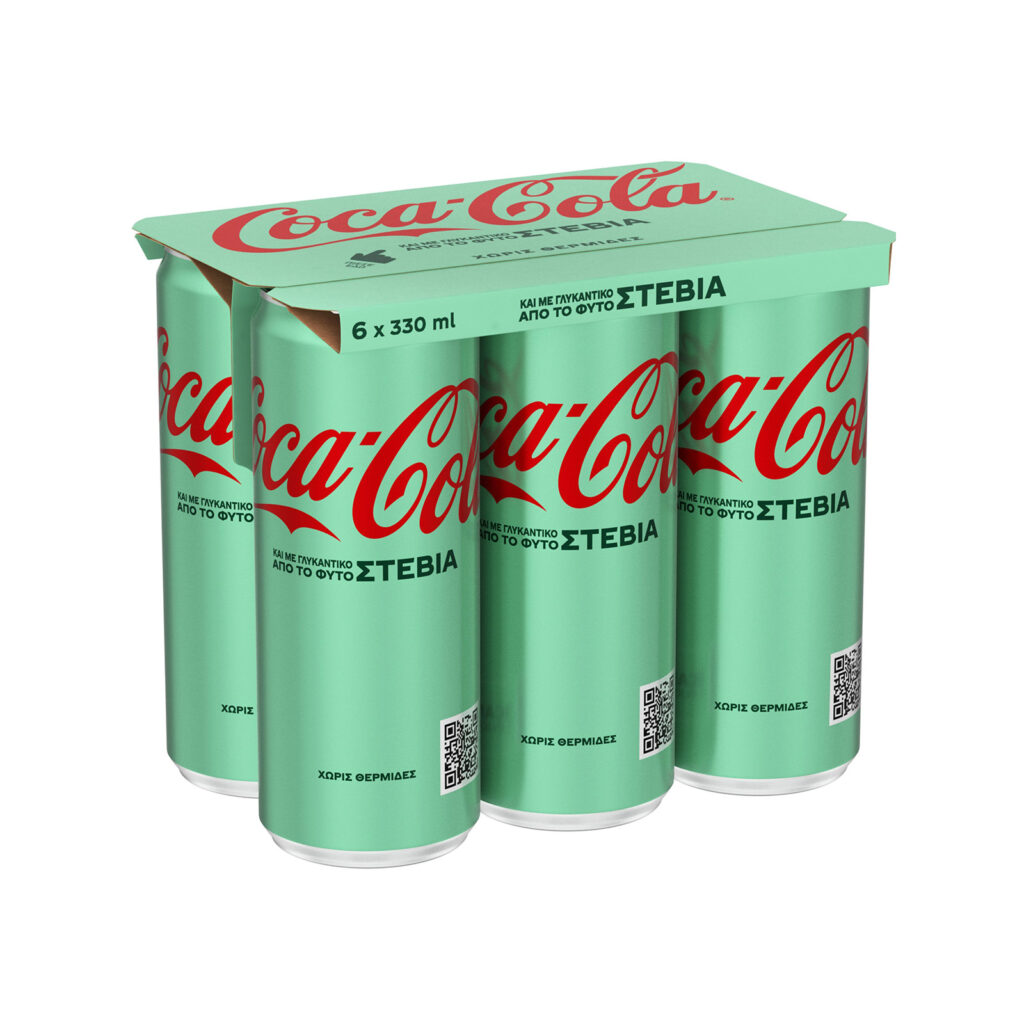 COCA COLA STEVIA Can 330ML